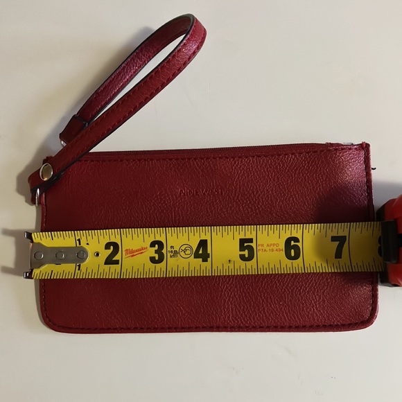 🌻small Wristlet red Nine West - Picture 2 of 5